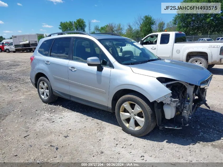 JF2SJAHC6FH493575 2015 Subaru Forester 2.5I Limited