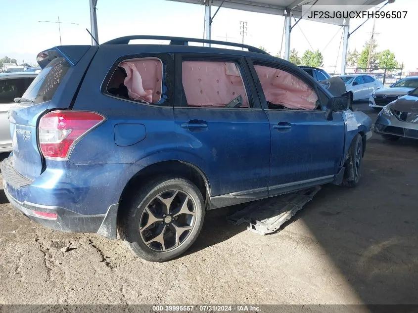 2015 Subaru Forester 2.0Xt Touring VIN: JF2SJGUCXFH596507 Lot: 39995557