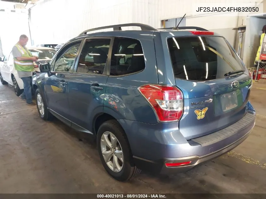 JF2SJADC4FH832050 2015 Subaru Forester 2.5I Premium