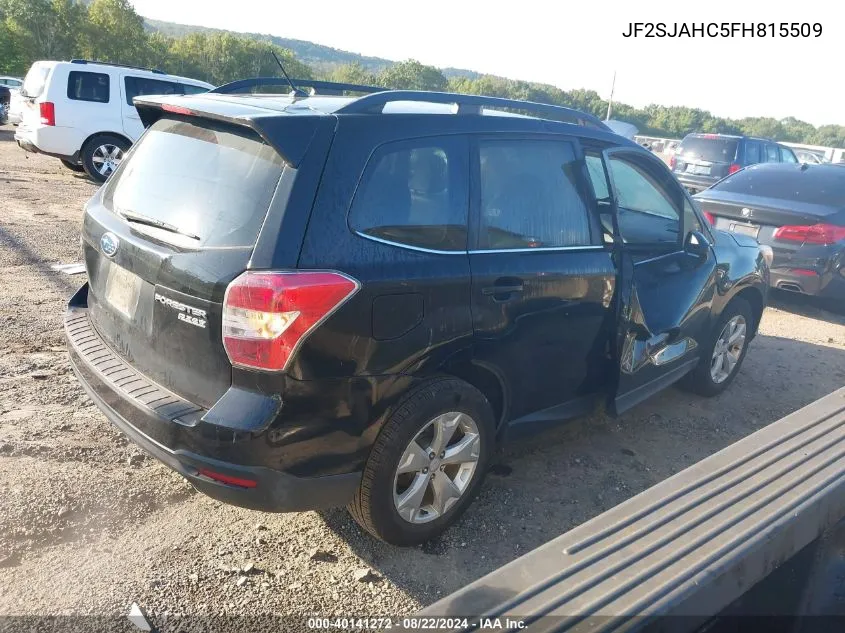 JF2SJAHC5FH815509 2015 Subaru Forester 2.5I Limited