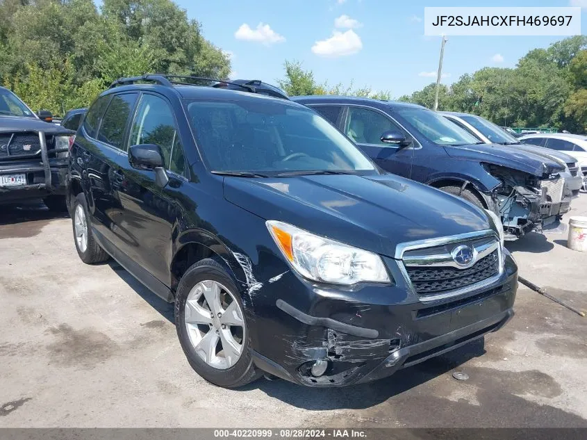 2015 Subaru Forester 2.5I Limited VIN: JF2SJAHCXFH469697 Lot: 40220999