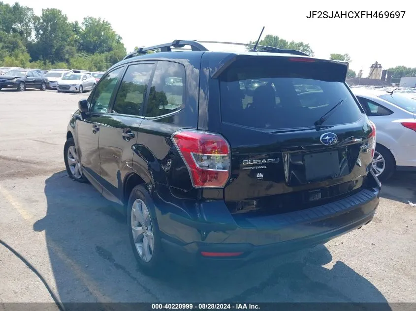 2015 Subaru Forester 2.5I Limited VIN: JF2SJAHCXFH469697 Lot: 40220999