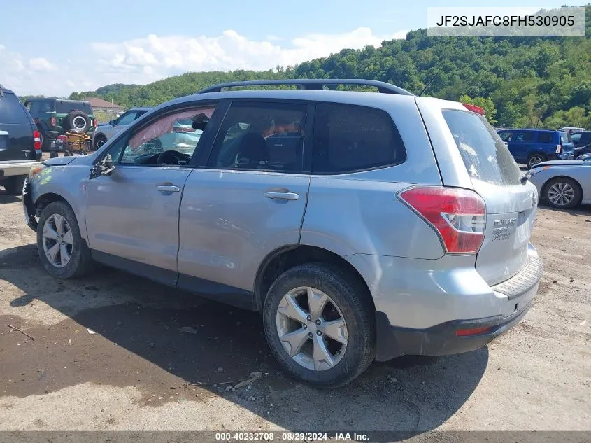 JF2SJAFC8FH530905 2015 Subaru Forester 2.5I Premium