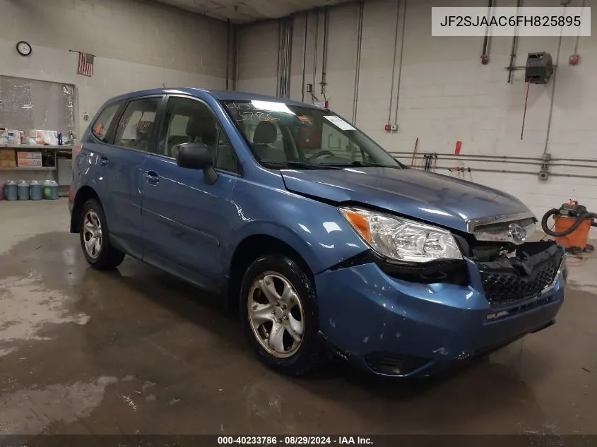 JF2SJAAC6FH825895 2015 Subaru Forester 2.5I