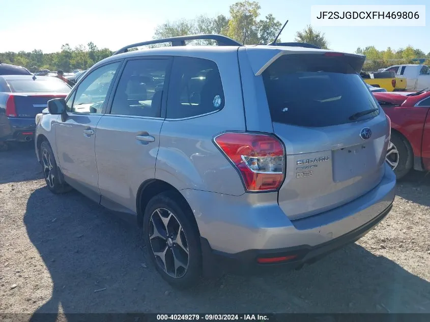 2015 Subaru Forester 2.0Xt Premium VIN: JF2SJGDCXFH469806 Lot: 40249279