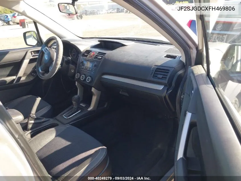 JF2SJGDCXFH469806 2015 Subaru Forester 2.0Xt Premium