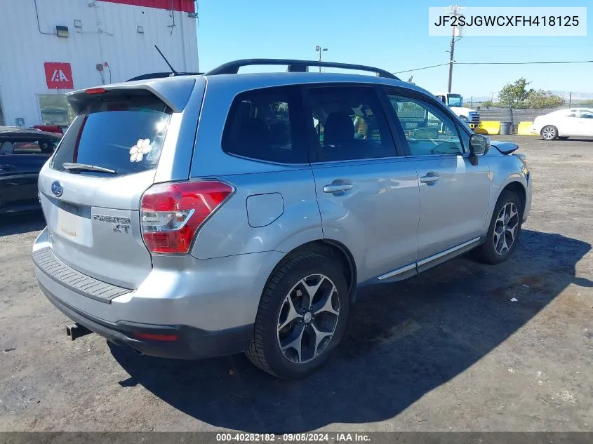 2015 Subaru Forester 2.0Xt Touring VIN: JF2SJGWCXFH418125 Lot: 40282182