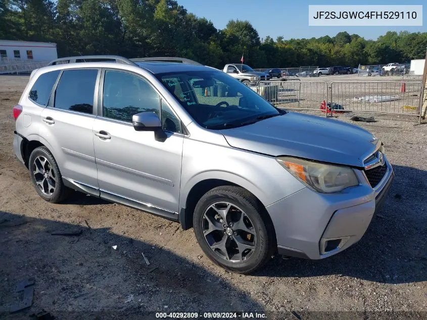 2015 Subaru Forester 2.0Xt Touring VIN: JF2SJGWC4FH529110 Lot: 40292809