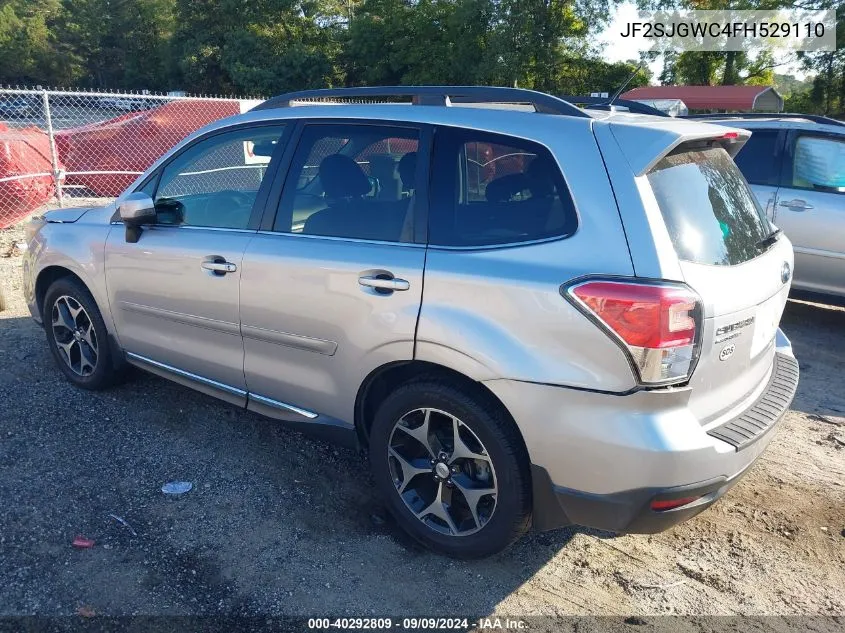 2015 Subaru Forester 2.0Xt Touring VIN: JF2SJGWC4FH529110 Lot: 40292809