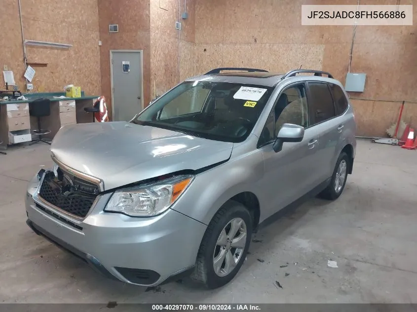 JF2SJADC8FH566886 2015 Subaru Forester 2.5I Premium