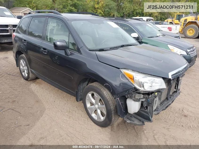 JF2SJADC0FH571211 2015 Subaru Forester 2.5I Premium