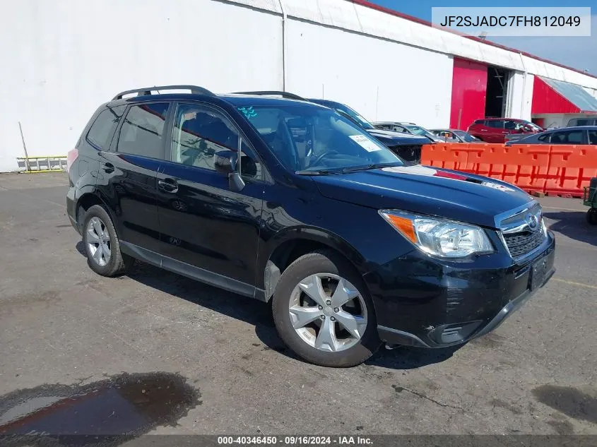 JF2SJADC7FH812049 2015 Subaru Forester 2.5I Premium