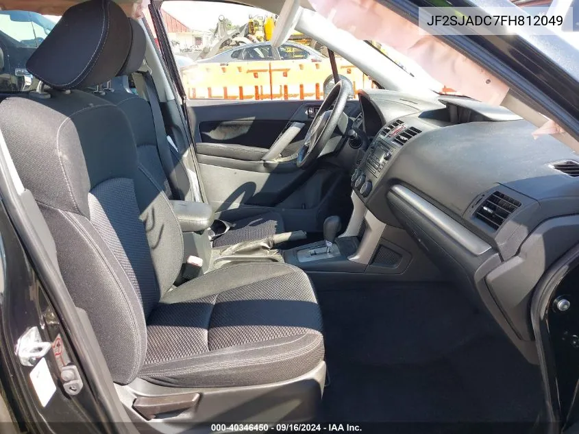 JF2SJADC7FH812049 2015 Subaru Forester 2.5I Premium