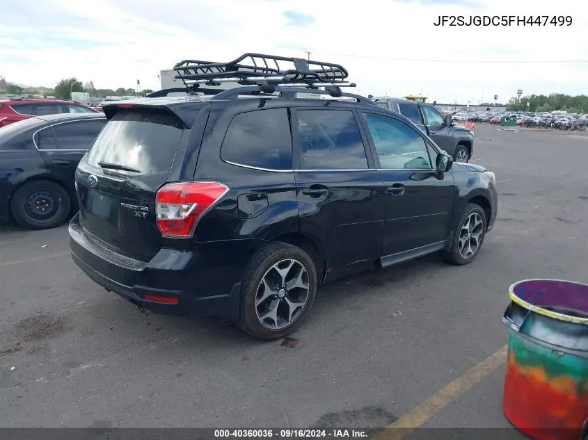 JF2SJGDC5FH447499 2015 Subaru Forester 2.0Xt Premium