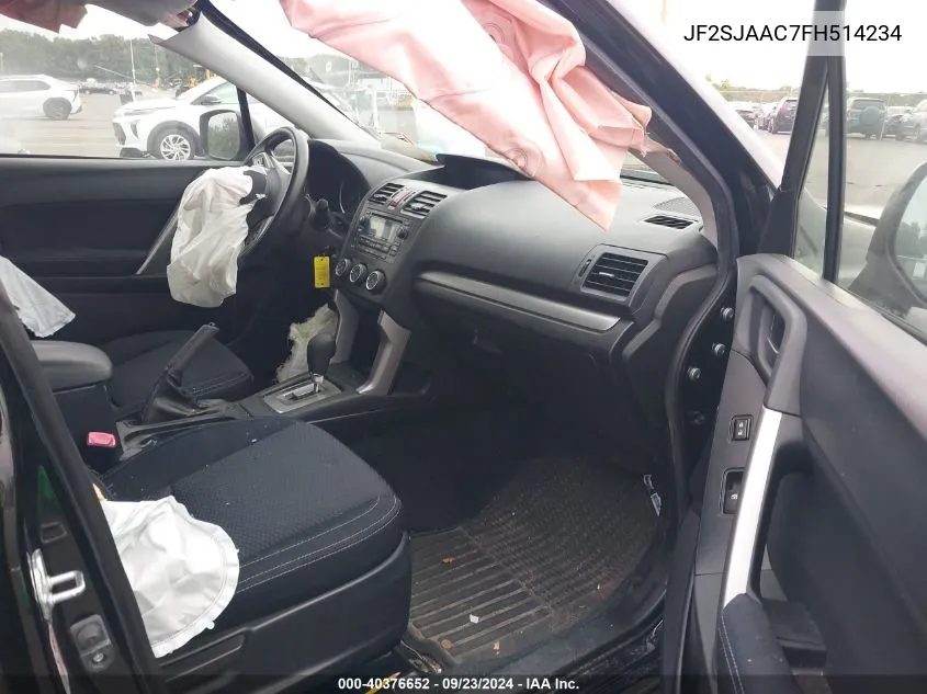 JF2SJAAC7FH514234 2015 Subaru Forester 2.5I