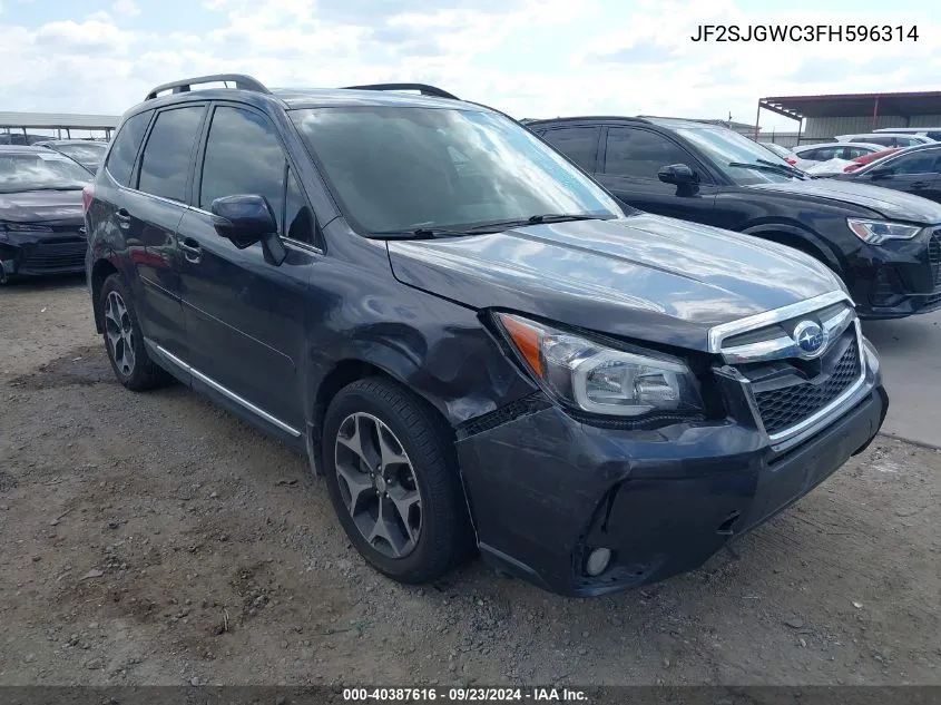 JF2SJGWC3FH596314 2015 Subaru Forester 2.0Xt Touring