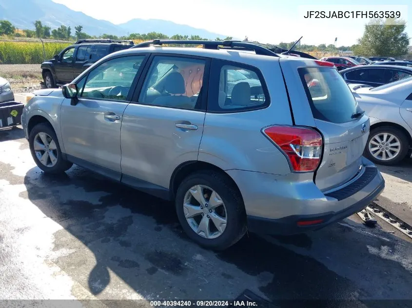 JF2SJABC1FH563539 2015 Subaru Forester 2.5I