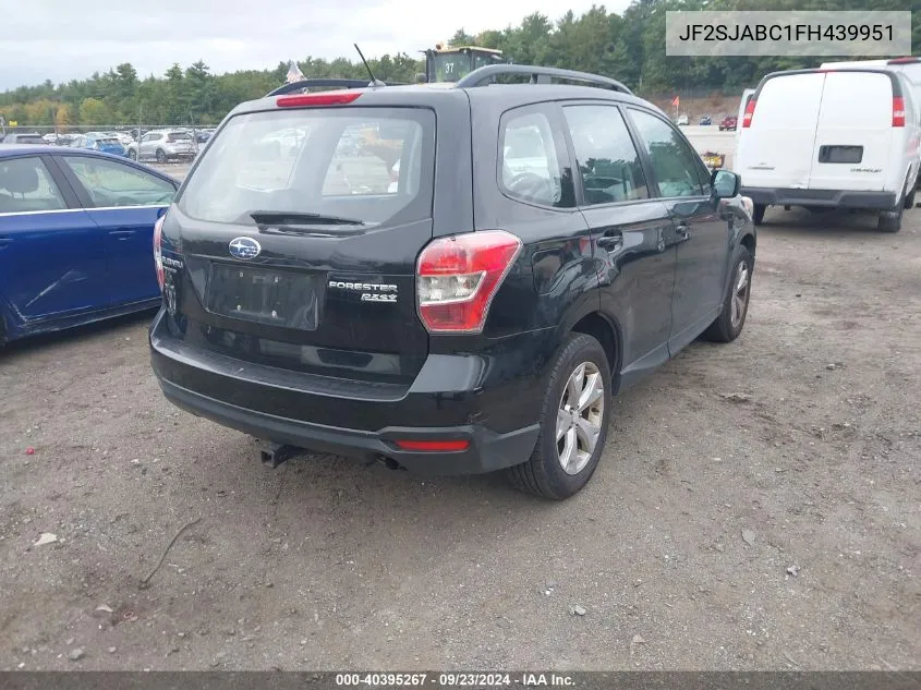 JF2SJABC1FH439951 2015 Subaru Forester 2.5I