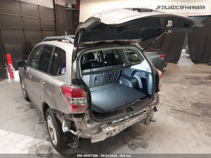 JF2SJADC5FH496859 2015 Subaru Forester 2.5I Premium