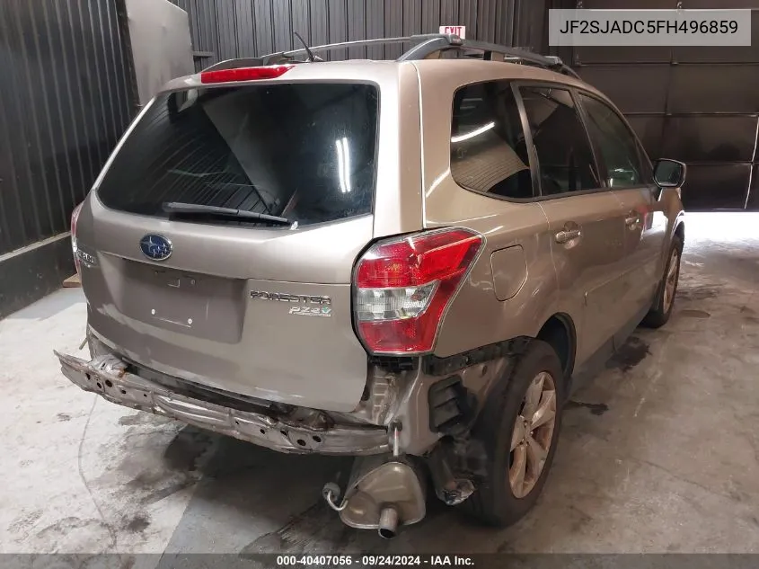 JF2SJADC5FH496859 2015 Subaru Forester 2.5I Premium