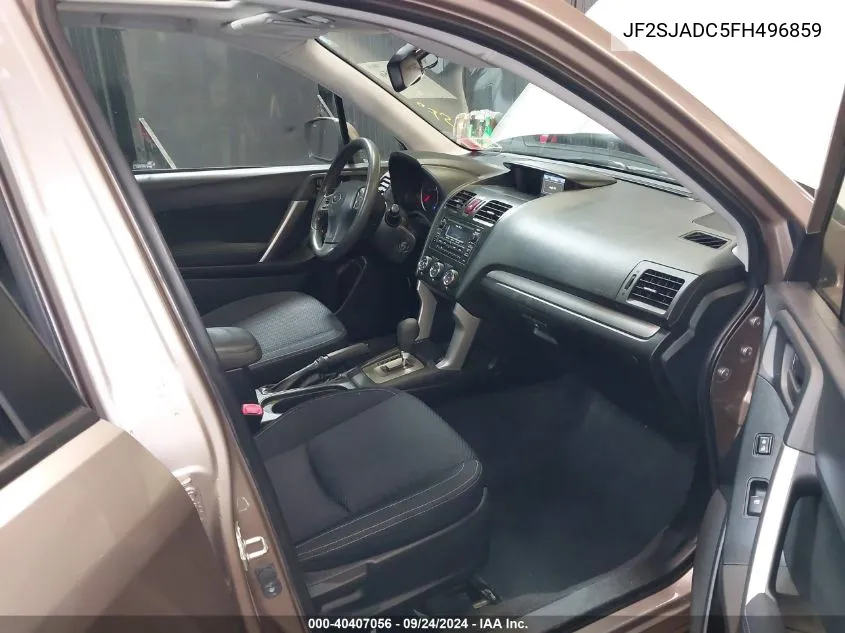 JF2SJADC5FH496859 2015 Subaru Forester 2.5I Premium