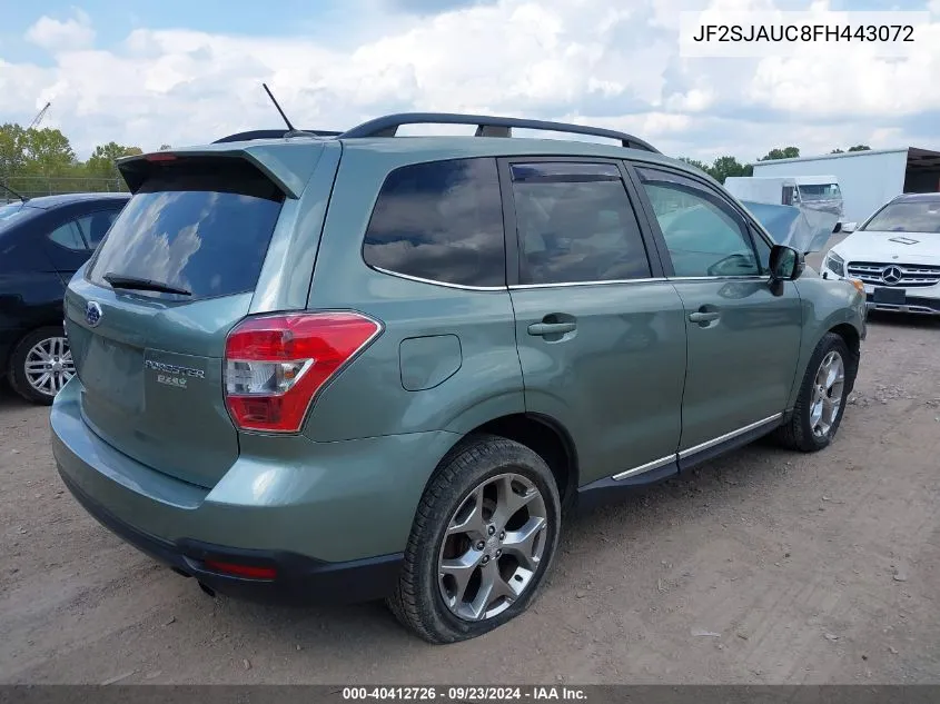 JF2SJAUC8FH443072 2015 Subaru Forester 2.5I Touring