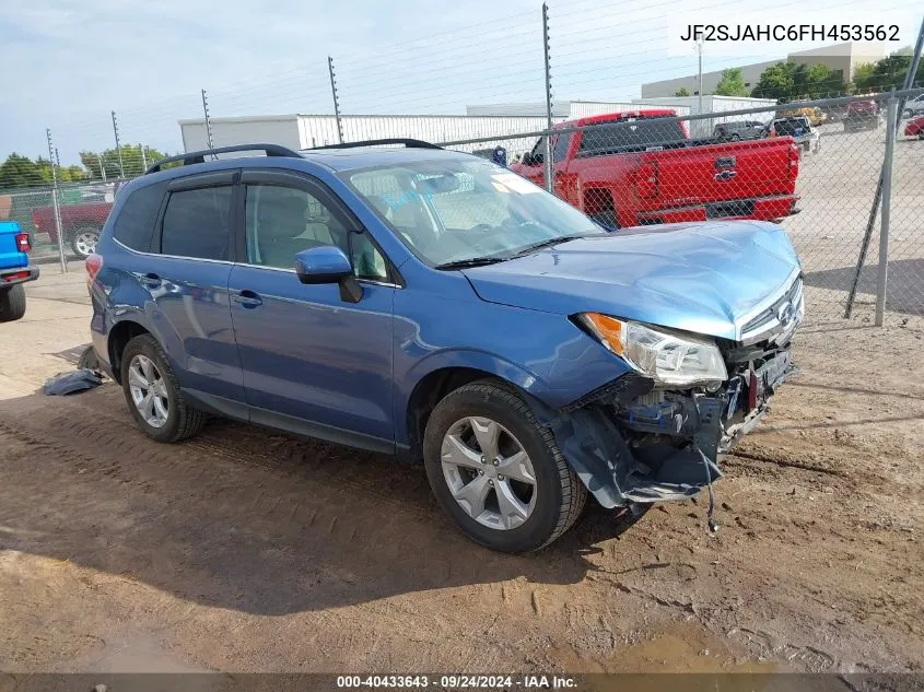 2015 Subaru Forester 2.5I Limited VIN: JF2SJAHC6FH453562 Lot: 40433643