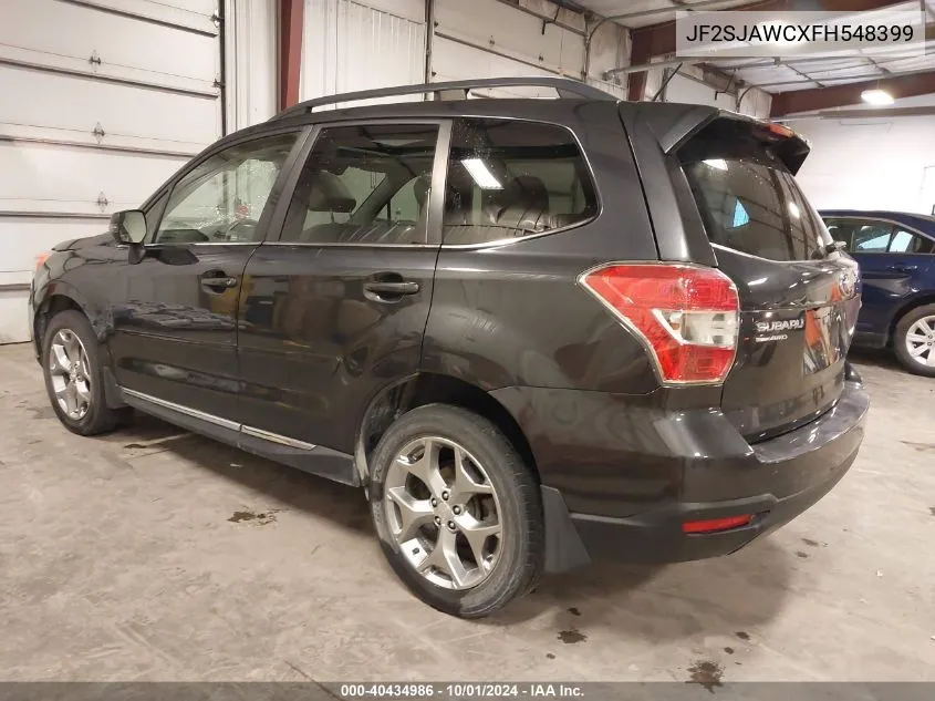 JF2SJAWCXFH548399 2015 Subaru Forester 2.5I Touring