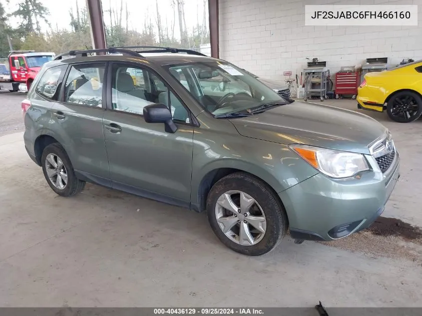 JF2SJABC6FH466160 2015 Subaru Forester 2.5I