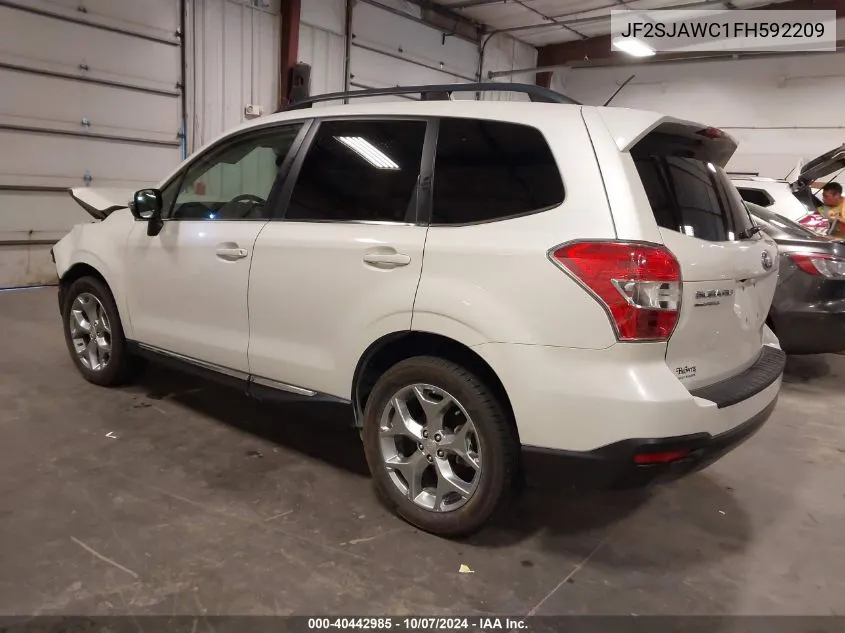 JF2SJAWC1FH592209 2015 Subaru Forester 2.5I Touring