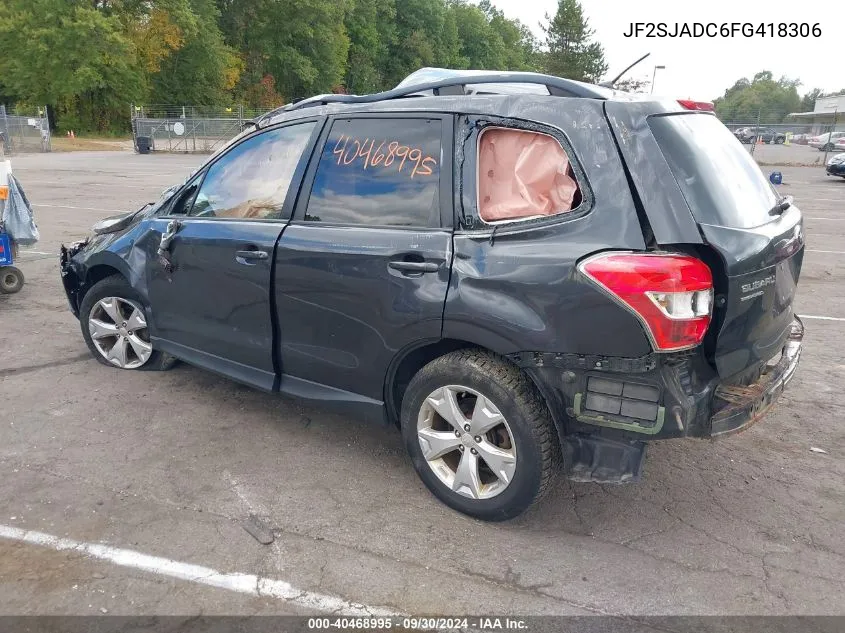 JF2SJADC6FG418306 2015 Subaru Forester 2.5I Premium