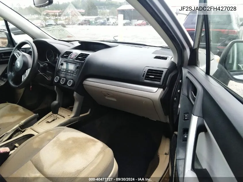 JF2SJADC2FH427028 2015 Subaru Forester 2.5I Premium