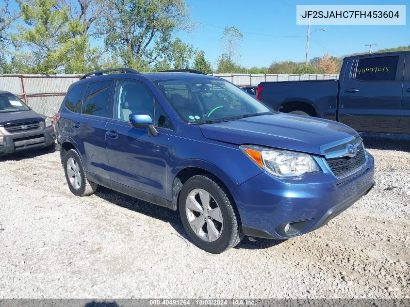 2015 Subaru Forester 2.5I Limited VIN: JF2SJAHC7FH453604 Lot: 40491264