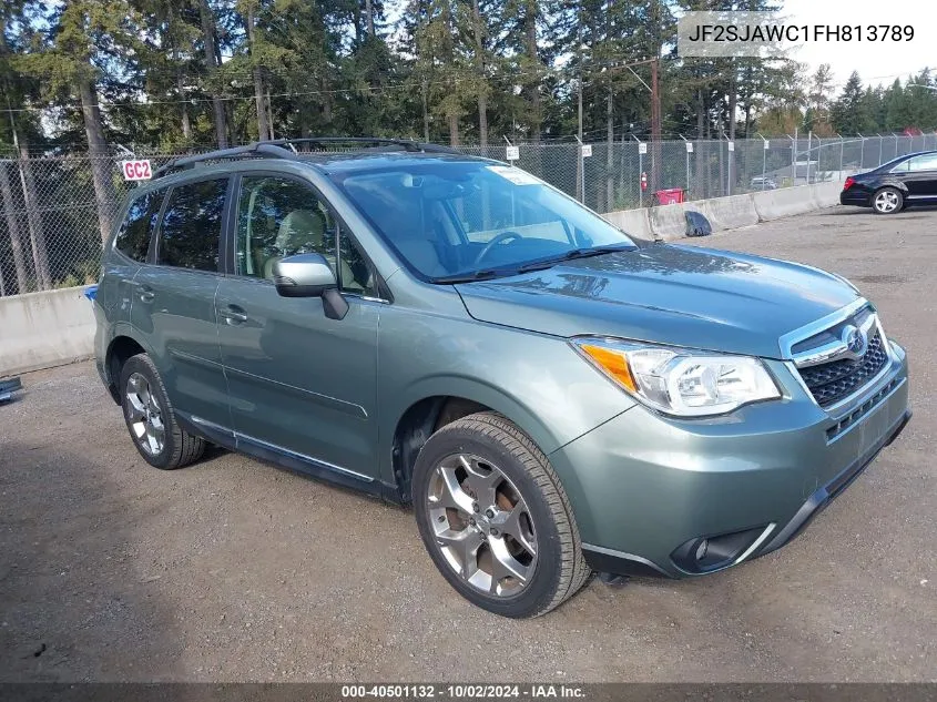 JF2SJAWC1FH813789 2015 Subaru Forester 2.5I Touring