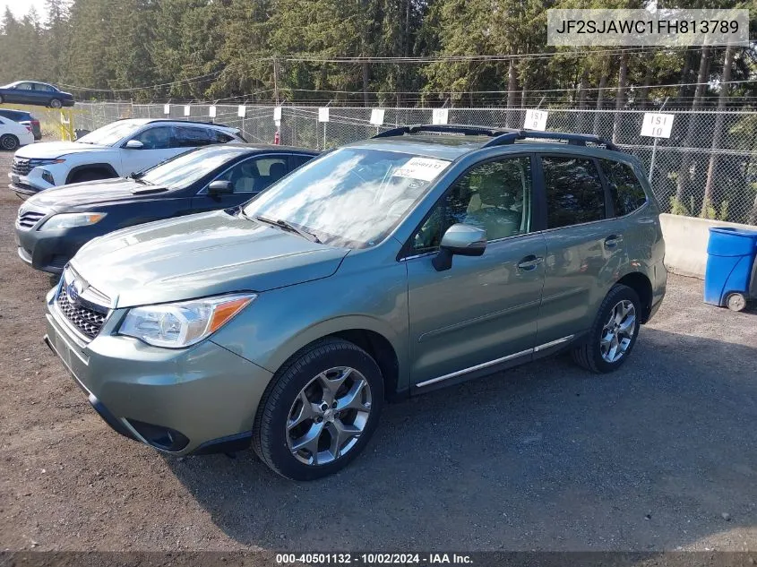 JF2SJAWC1FH813789 2015 Subaru Forester 2.5I Touring