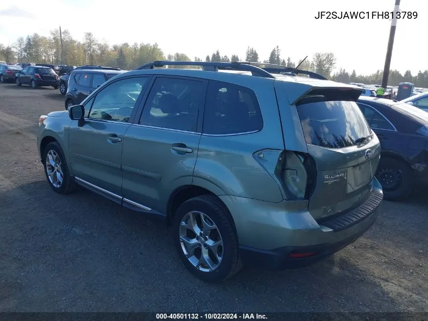 JF2SJAWC1FH813789 2015 Subaru Forester 2.5I Touring