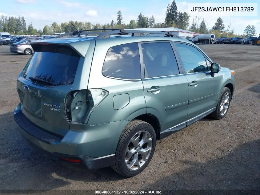 2015 Subaru Forester 2.5I Touring VIN: JF2SJAWC1FH813789 Lot: 40501132