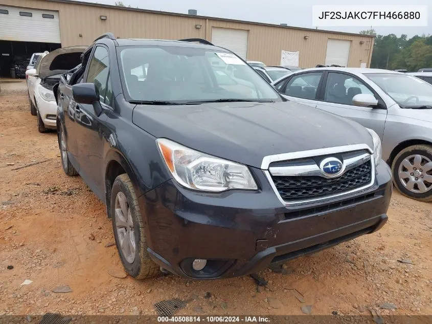 JF2SJAKC7FH466880 2015 Subaru Forester 2.5I Limited