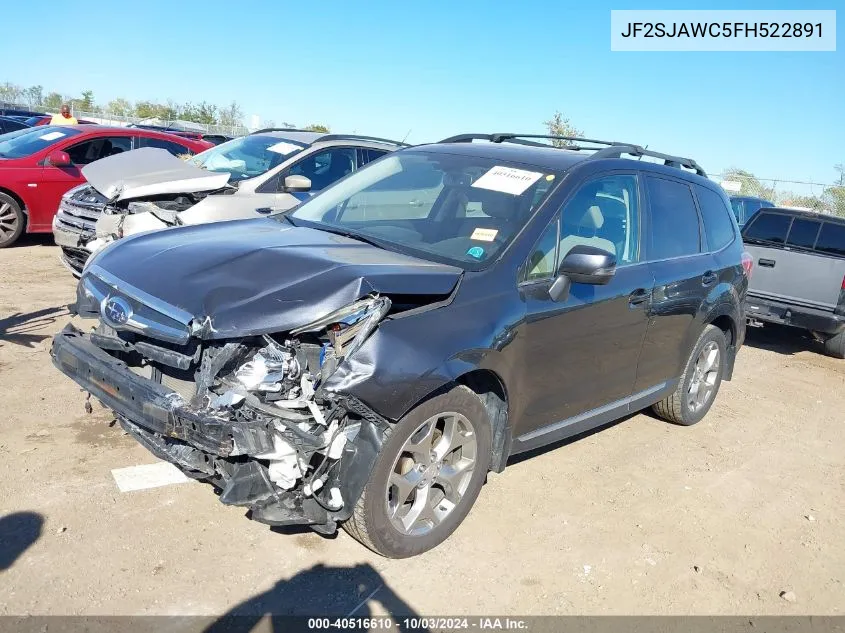 JF2SJAWC5FH522891 2015 Subaru Forester 2.5I Touring