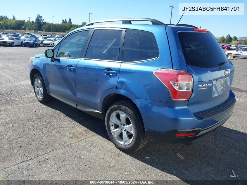 JF2SJABC5FH841701 2015 Subaru Forester 2.5I