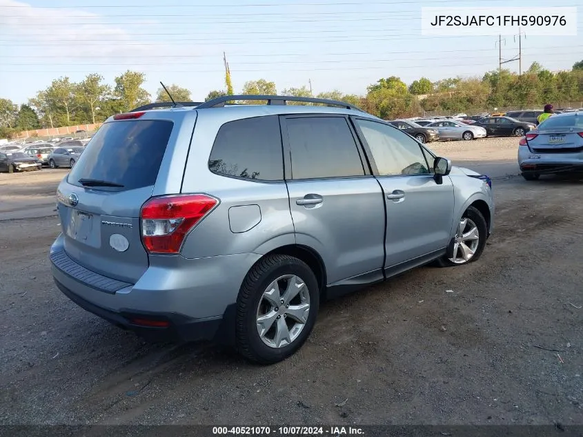 JF2SJAFC1FH590976 2015 Subaru Forester 2.5I Premium