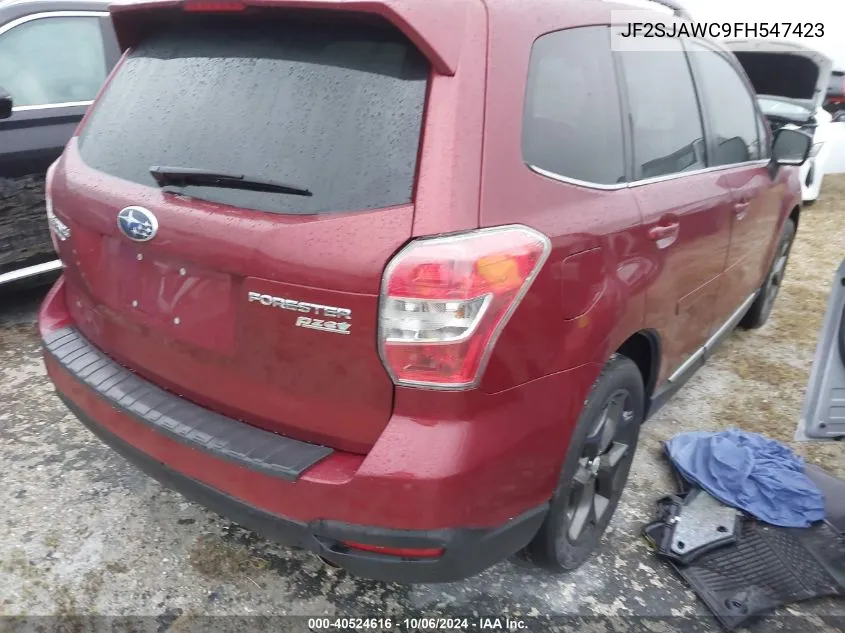 JF2SJAWC9FH547423 2015 Subaru Forester 2.5I Touring