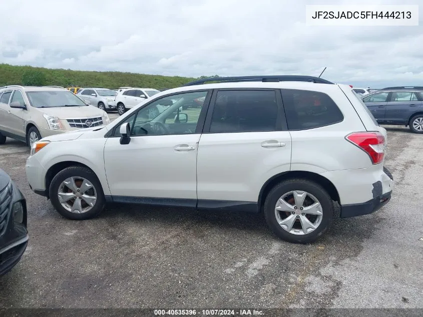 2015 Subaru Forester 2.5I Premium VIN: JF2SJADC5FH444213 Lot: 40535396