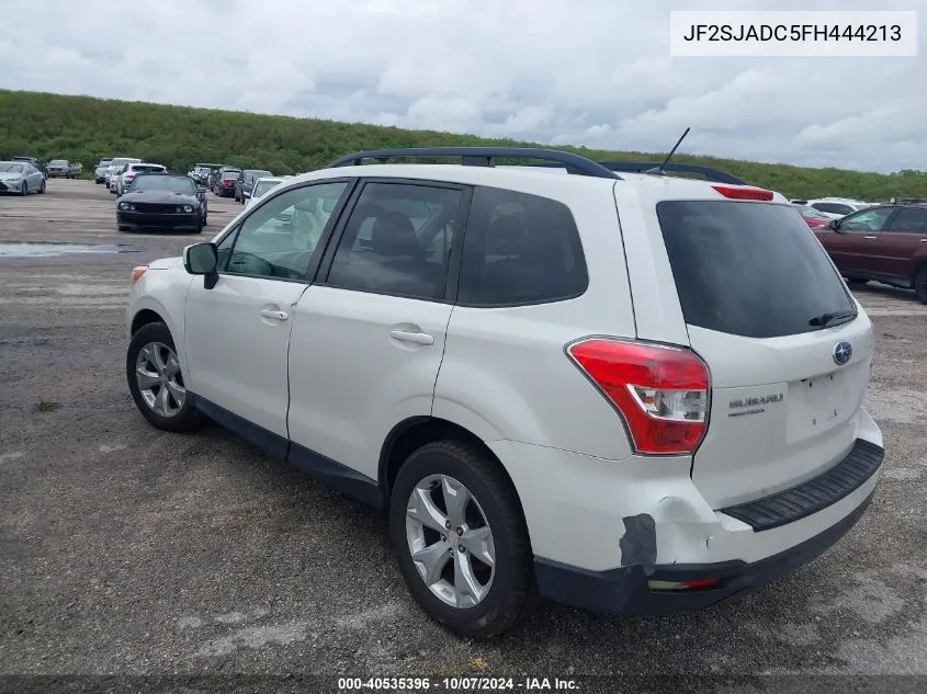 2015 Subaru Forester 2.5I Premium VIN: JF2SJADC5FH444213 Lot: 40535396