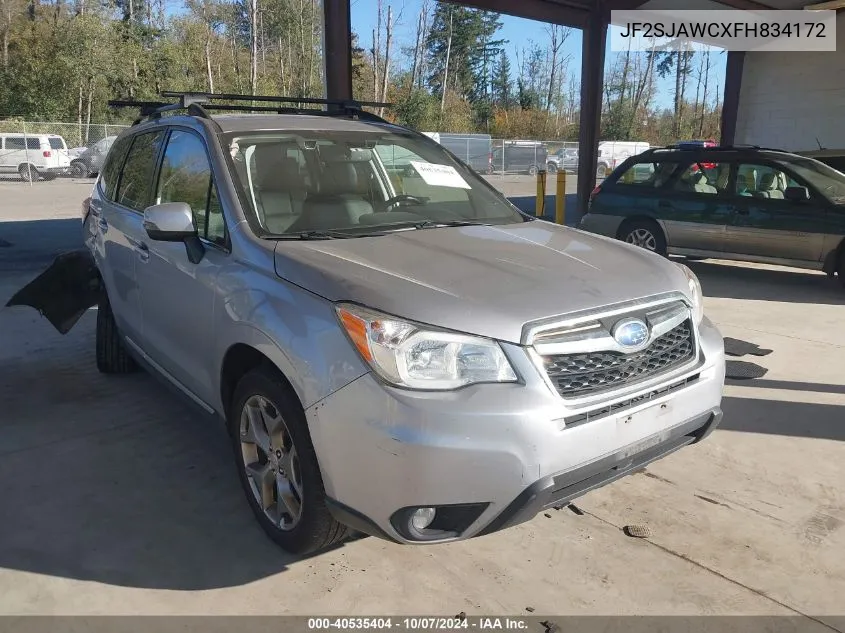 2015 Subaru Forester 2.5I Touring VIN: JF2SJAWCXFH834172 Lot: 40535404