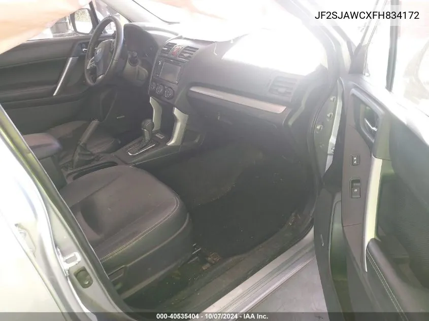 JF2SJAWCXFH834172 2015 Subaru Forester 2.5I Touring