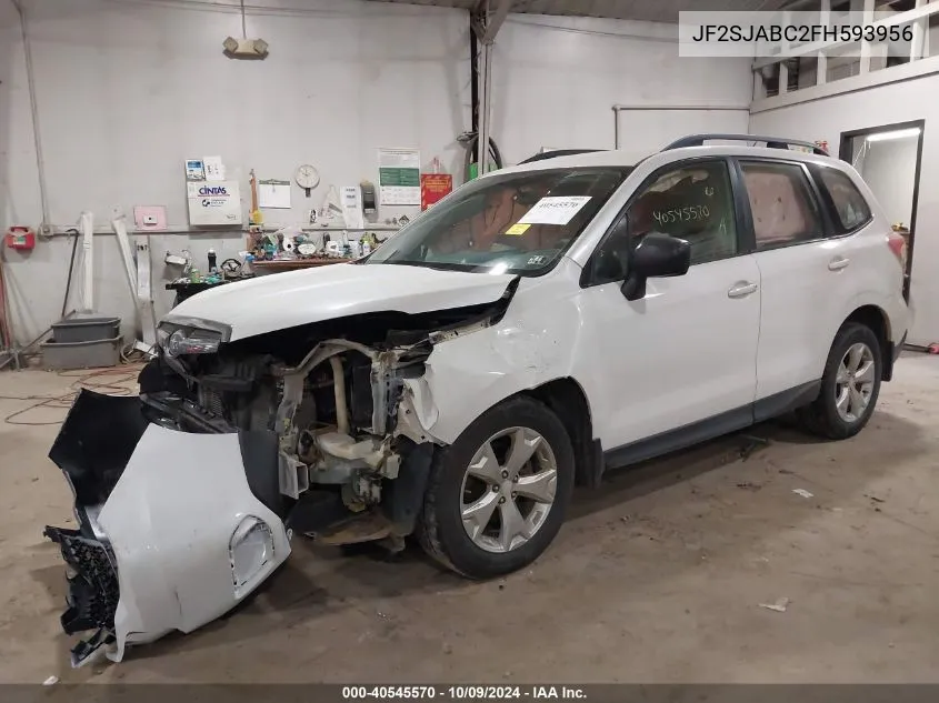 JF2SJABC2FH593956 2015 Subaru Forester 2.5I