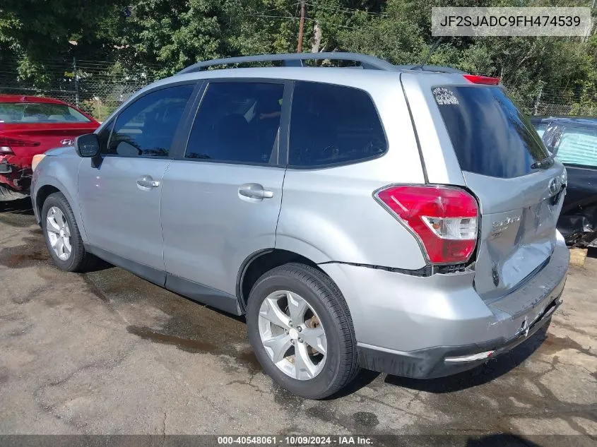 JF2SJADC9FH474539 2015 Subaru Forester 2.5I Premium