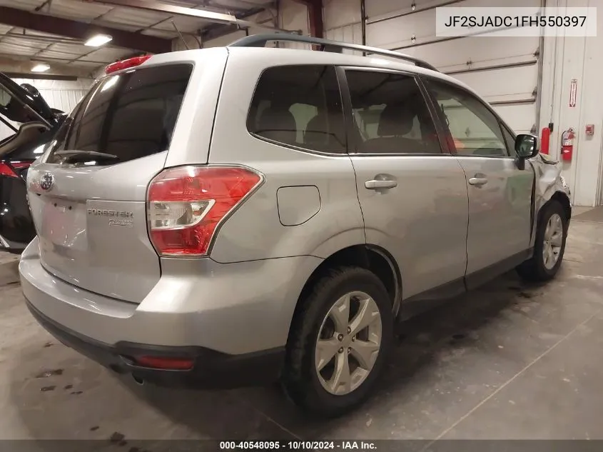 JF2SJADC1FH550397 2015 Subaru Forester 2.5I Premium