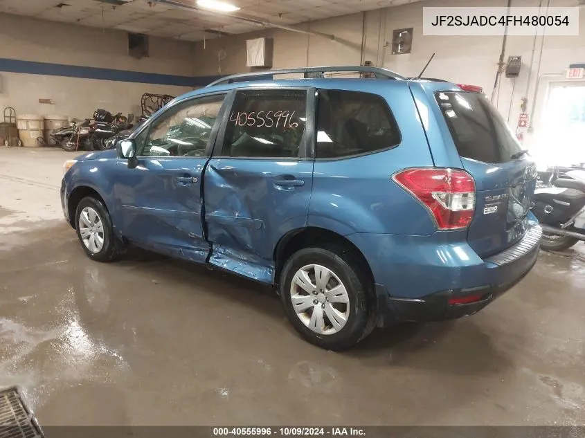 JF2SJADC4FH480054 2015 Subaru Forester 2.5I Premium